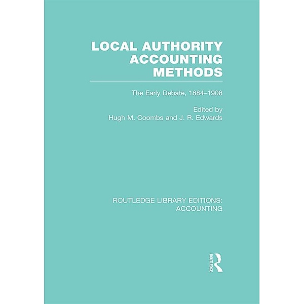 Local Authority Accounting Methods Volume 1 (RLE Accounting)
