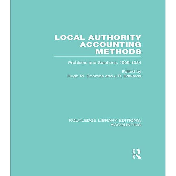 Local Authority Accounting Methods Volume 2 (RLE Accounting)