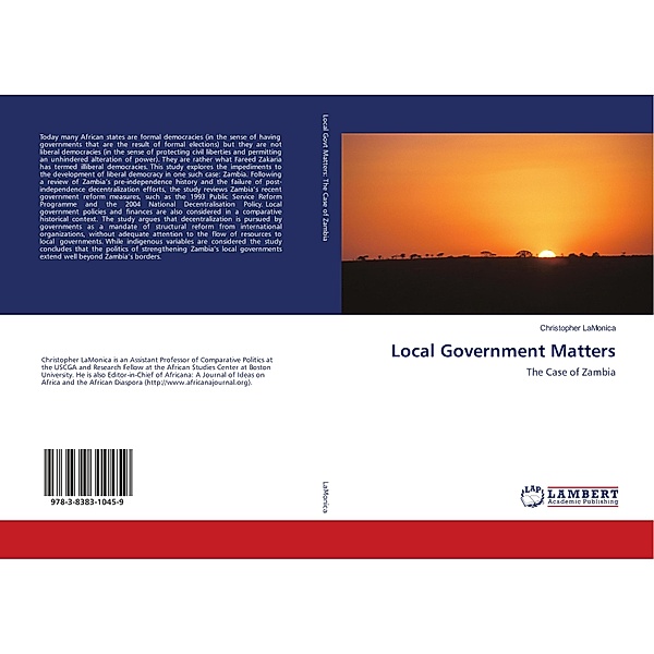 Local Government Matters, Christopher LaMonica