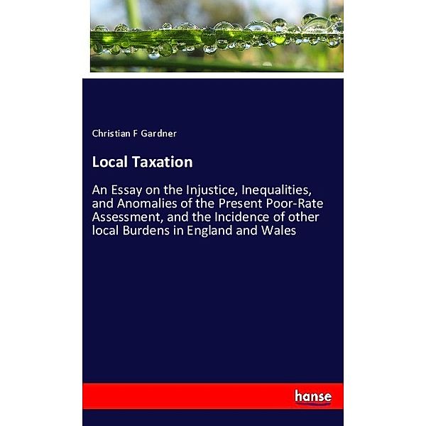 Local Taxation, Christian F Gardner