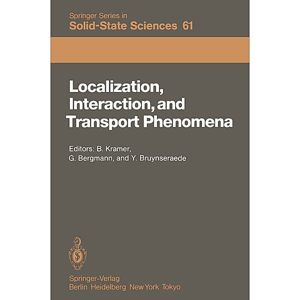 Localization, Interaction, and Transport Phenomena