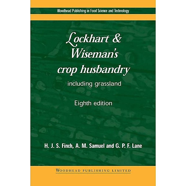 Lockhart and Wiseman's Crop Husbandry Including Grassland, Steve Finch, Alison Samuel, Gerry P. Lane