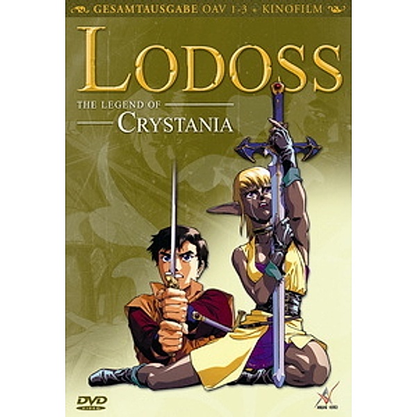 Lodoss - The Legend of Crystania OVA 1-3 + Kinofilm, Ryo Mizuno