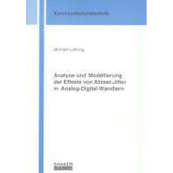 Löhning, M: Analyse und Modellierung der Effekte von Abtast-, Michael Löhning