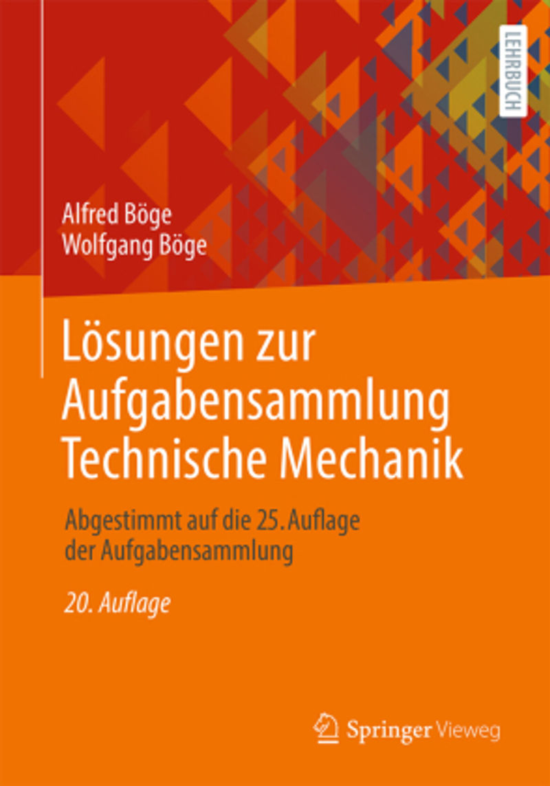 Lösungen zur Aufgabensammlung Technische Mechanik Buch versandkostenfrei