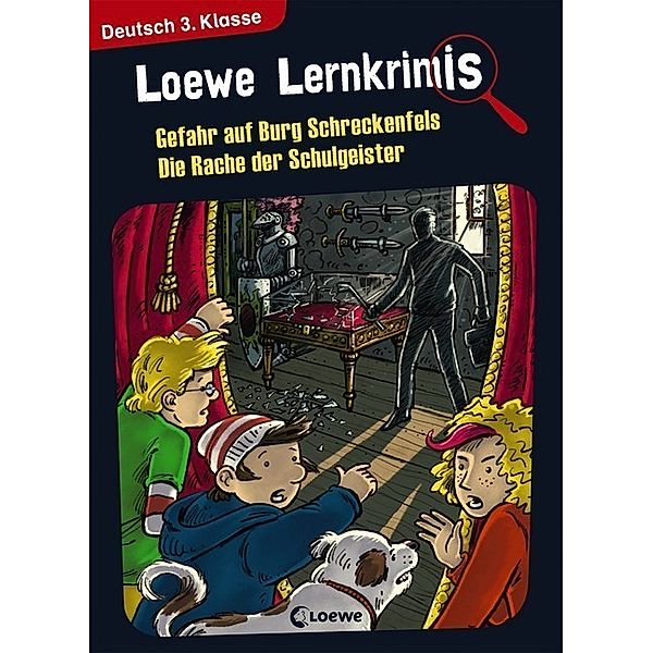 Loewe Lernkrimis - Gefahr auf Burg Schreckenfels / Die Rache der Schulgeister, Annette Neubauer