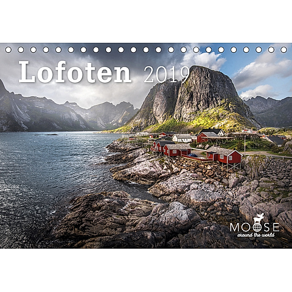 Lofoten - 2019 (Tischkalender 2019 DIN A5 quer), Anke Schöps