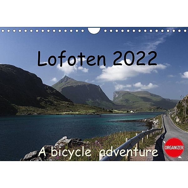 Lofoten 2022  A bike adventure (Wall Calendar 2022 DIN A4 Landscape), Lille Ulven Photography - Wiebke Schroeder