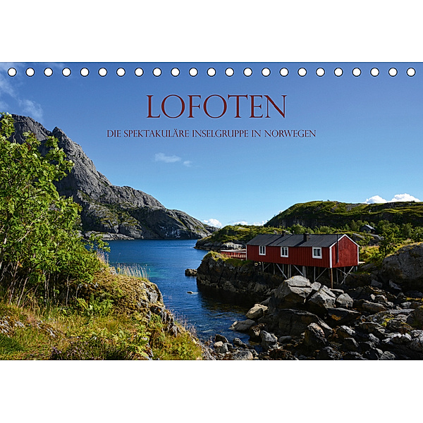 Lofoten - Die spektakuläre Inselgruppe in Norwegen (Tischkalender 2019 DIN A5 quer), Stefanie Kellmann