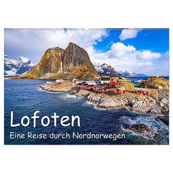 Lofoten - Eine Reise durch Nordnorwegen (Wandkalender 2024 DIN A2 quer), CALVENDO Monatskalender, Dennis Westermann