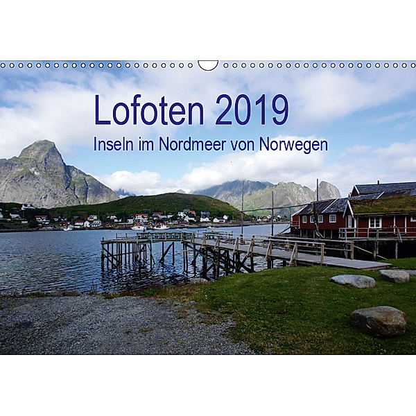Lofoten - Inseln im Nordmeer von Norwegen (Wandkalender 2019 DIN A3 quer), Beate Bussenius
