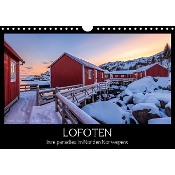 LOFOTEN - Inselparadies im Norden Norwegens (Wandkalender 2016 DIN A4 quer), Martin Büchler und Christine Berkhoff