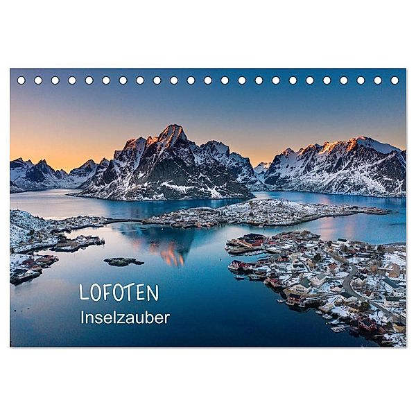 Lofoten Inselzauber (Tischkalender 2024 DIN A5 quer), CALVENDO Monatskalender, Jenny Sturm