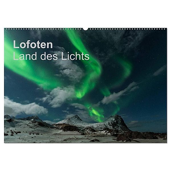 Lofoten Land des Lichts (Wandkalender 2024 DIN A2 quer), CALVENDO Monatskalender, Chris Müller