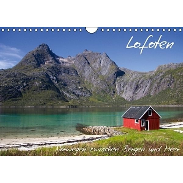 Lofoten - Norwegen zwischen Bergen und Meer (Wandkalender 2015 DIN A4 quer), Frauke Gimpel