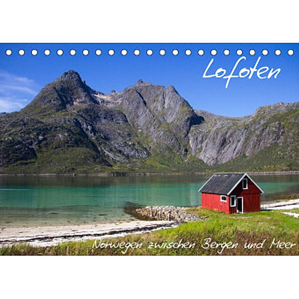 Lofoten - Norwegen zwischen Bergen und Meer (Tischkalender 2022 DIN A5 quer), Frauke Gimpel