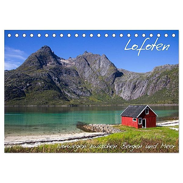 Lofoten - Norwegen zwischen Bergen und Meer (Tischkalender 2024 DIN A5 quer), CALVENDO Monatskalender, Frauke Gimpel