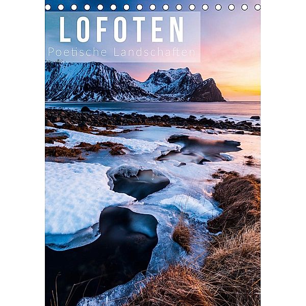 Lofoten. Poetische Landschaften (Tischkalender 2021 DIN A5 hoch), Mikolaj Gospodarek