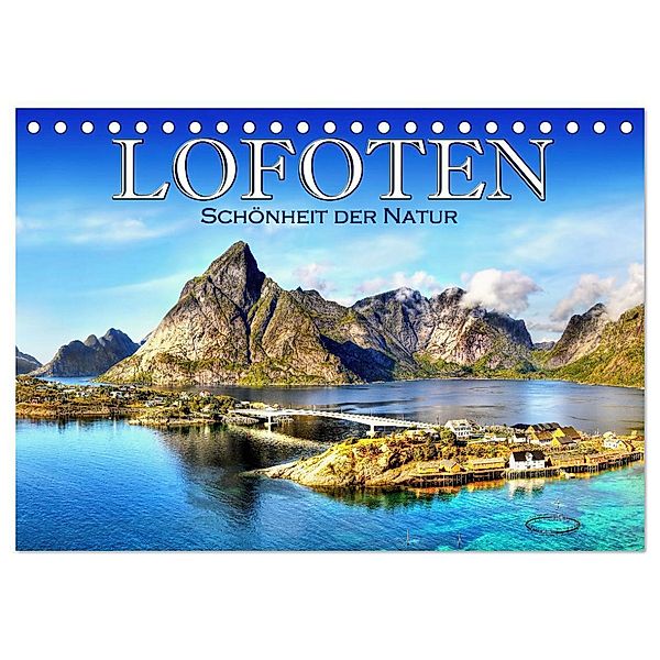 Lofoten, Schönheit der Natur (Tischkalender 2024 DIN A5 quer), CALVENDO Monatskalender, Helena Bilkova