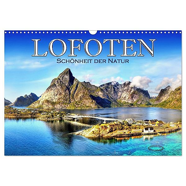 Lofoten, Schönheit der Natur (Wandkalender 2025 DIN A3 quer), CALVENDO Monatskalender, Calvendo, Helena Bilkova