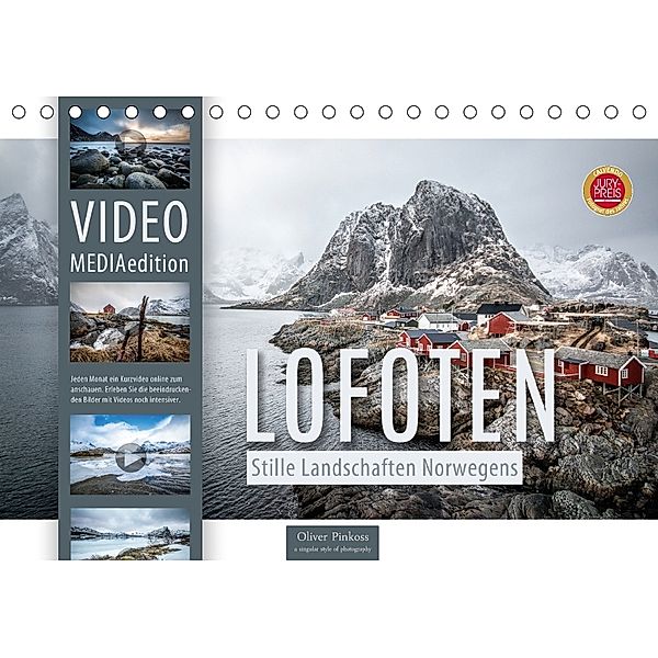 Lofoten - Stille Landschaften Norwegens (MEDIAedition) (Tischkalender 2018 DIN A5 quer) Dieser erfolgreiche Kalender wur, Oliver Pinkoss