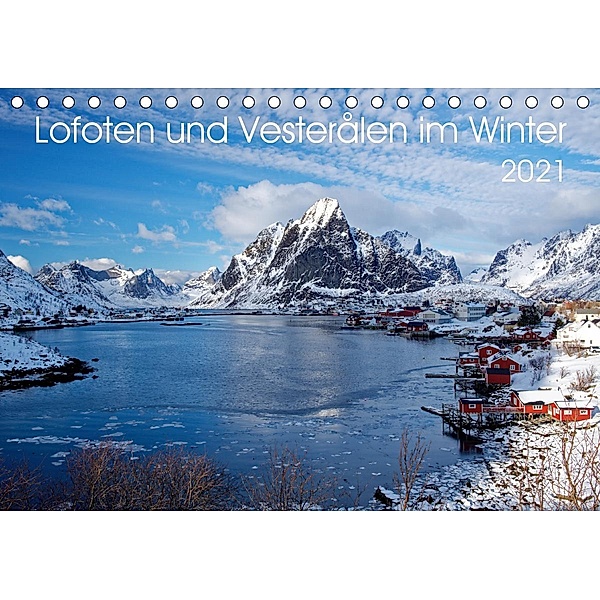 Lofoten und Vesterålen im Winter (Tischkalender 2021 DIN A5 quer), Clemens Haardiek