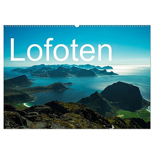 Lofoten (Wandkalender 2024 DIN A2 quer), CALVENDO Monatskalender, Luca Mann Photography