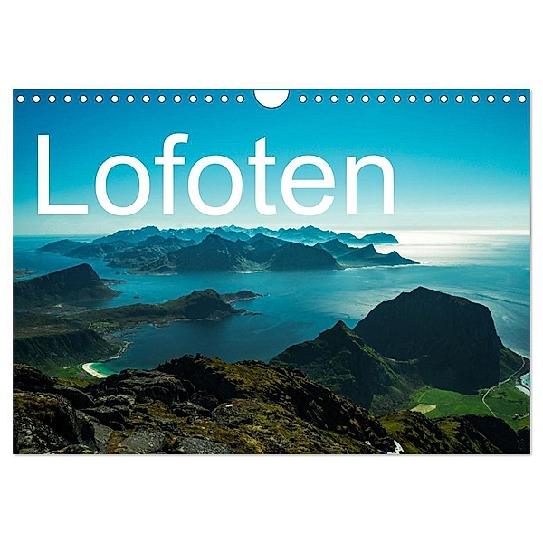 Lofoten (Wandkalender 2024 DIN A4 quer), CALVENDO Monatskalender, Luca Mann Photography