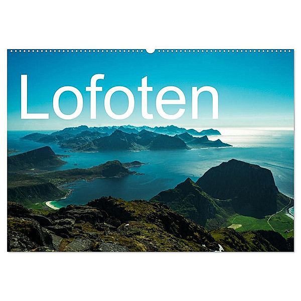Lofoten (Wandkalender 2025 DIN A2 quer), CALVENDO Monatskalender, Calvendo, Luca Mann Photography