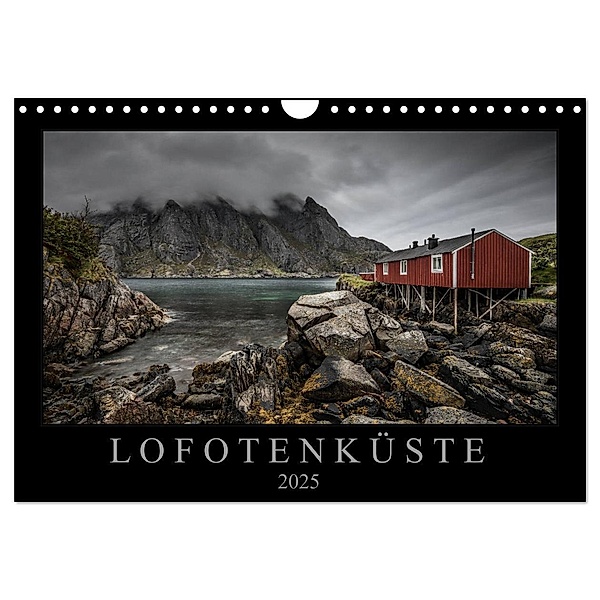 Lofotenküste (Wandkalender 2025 DIN A4 quer), CALVENDO Monatskalender, Calvendo, Sebastian Worm