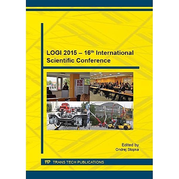 LOGI 2015 - 16th International Scientific Conference