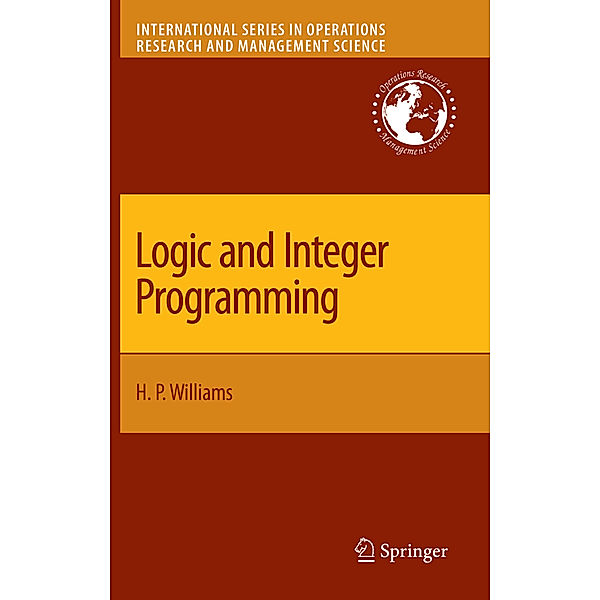 Logic and Integer Programming, H. Paul Williams