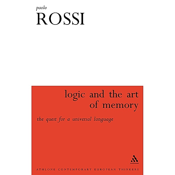 Logic and the Art of Memory, Paolo Rossi