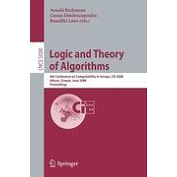 Logic and Theory of Algorithms