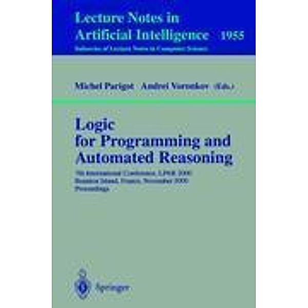 Logic for Programming and Automated Reasoning