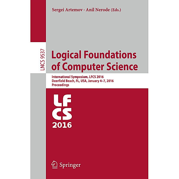 Logical Foundations of Computer Science