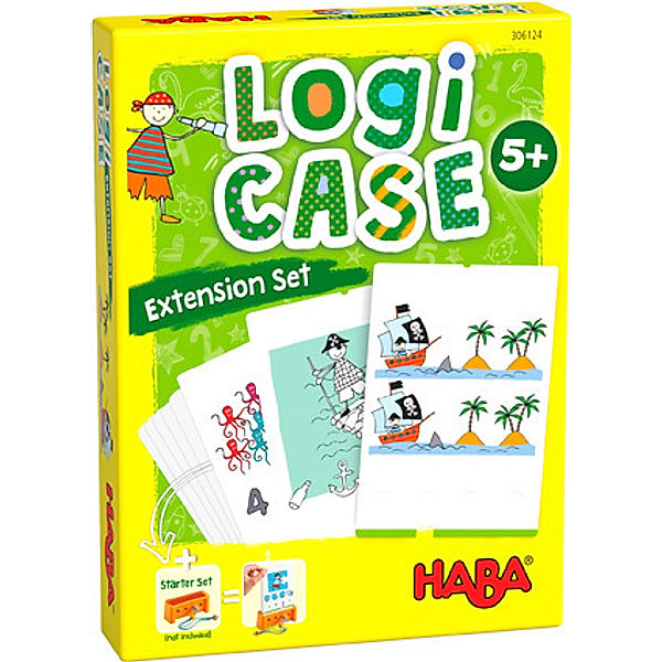 HABA LogiCase Extension Set Piraten (Spiel-Zubehör)