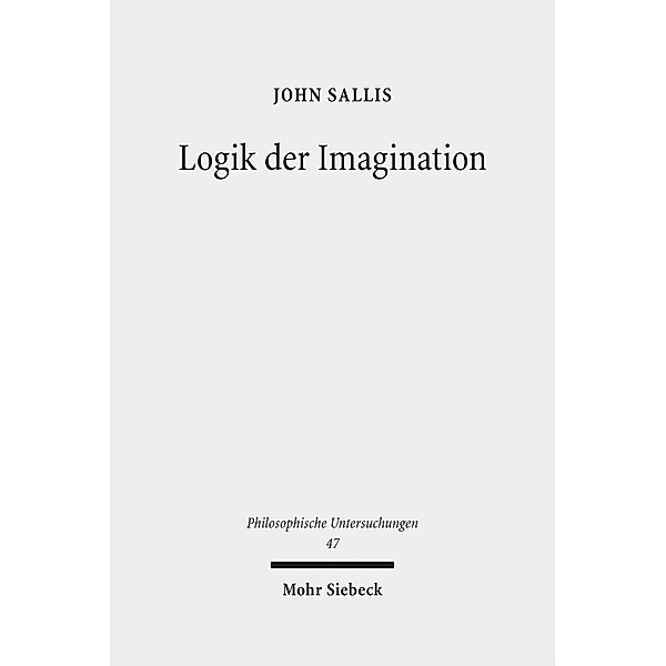 Logik der Imagination, John Sallis