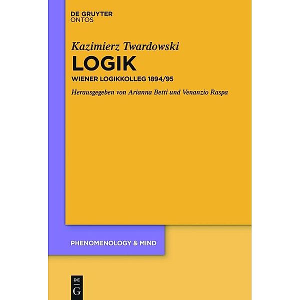 Logik / Phenomenology & Mind Bd.17, Kazimierz Twardowski