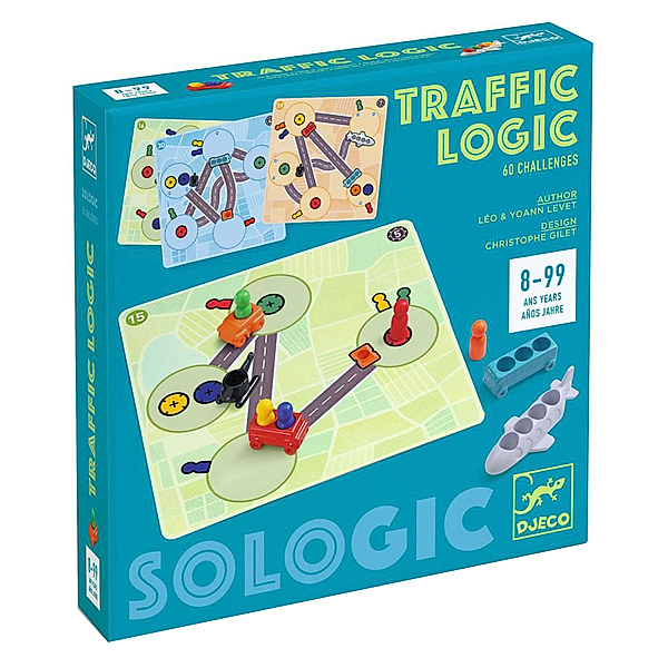 Djeco Logik-Spiel SOLOGIC -  TRAFFIC LOGIC
