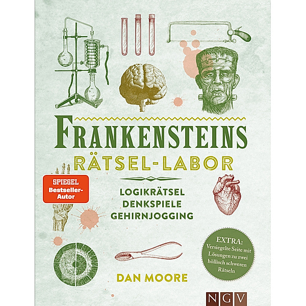Logikrätsel / Frankensteins Rätsel-Labor. Das Rätselbuch im Stil des viktorianischen Zeitalters, Dan Moore