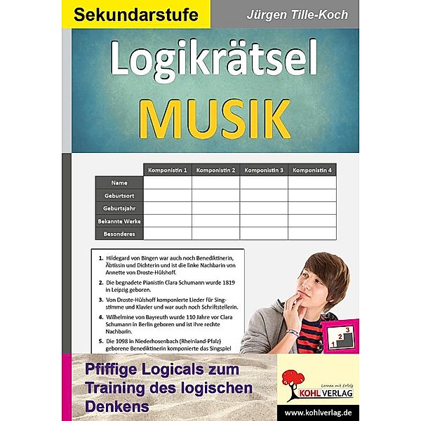 Logikrätsel MUSIK, Jürgen Tille-Koch