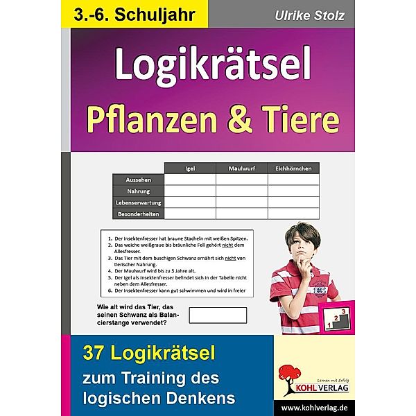 Logikrätsel Pflanzen & Tiere, Ulrike Stolz