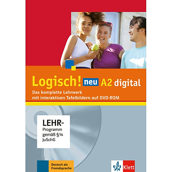 Logisch! Neu - Deutsch für Jugendliche: .A2 Logisch! neu A2 digital, DVD-ROM