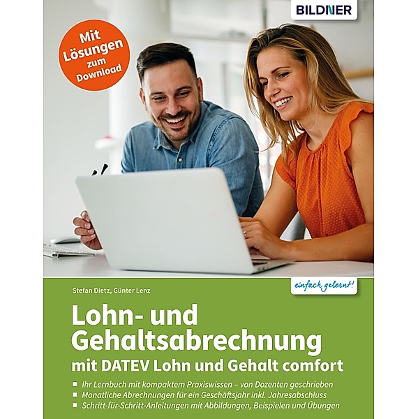 Lohn- und Gehaltsabrechnung 2023 mit DATEV Lohn und Gehalt comfort, Günter Lenz, Stefan Dietz