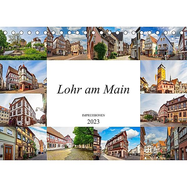 Lohr am Main Impressionen (Tischkalender 2023 DIN A5 quer), Dirk Meutzner