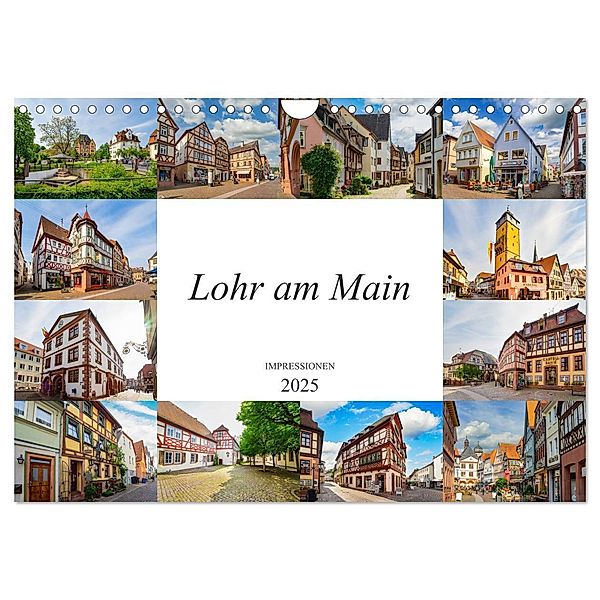 Lohr am Main Impressionen (Wandkalender 2025 DIN A4 quer), CALVENDO Monatskalender, Calvendo, Dirk Meutzner