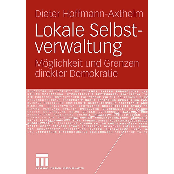 Lokale Selbstverwaltung, Dieter Hoffmann-Axthelm