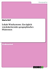 Lokale Windsysteme - eBook - Maria Reif,