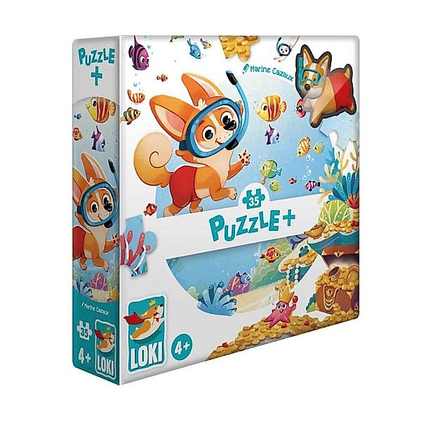 LOKI, Huch Loki Puzzle Tauchen, Marine Cazaux